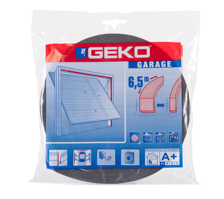 Guarnizione adesiva per isolamento garage - 17 mm x 6,5 mt - resina - antracite - Geko - 1100-51 - 1100/51 - 8014846176500 - DMwebShop
