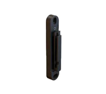 Terminale a muro per testina Rondo Tensa - 2,2 x 12,5 cm - nero - Studio T - 1214004 - 8033162464917 - DMwebShop