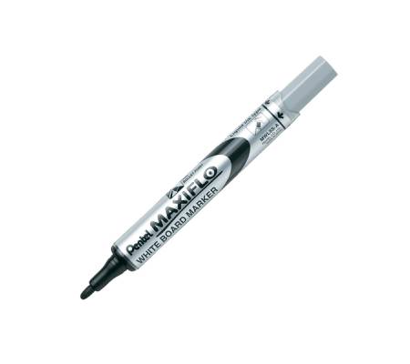 Marcatore per lavagna Maxiflo liquid ink - per lavagna - nero - conf. 12 pezzi - Pentel - MWL5S-A - 3474377910717 - DMwebShop