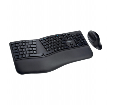 Set tastiera + mouse wireless ergonomici ProFit - Kensington - K75406IT - 5028252602761 - DMwebShop