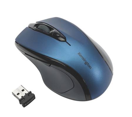 Mouse wireless Pro Fit - di medie dimensioni - blu zaffiro - Kensington - K72421WW - 85896724216 - DMwebShop