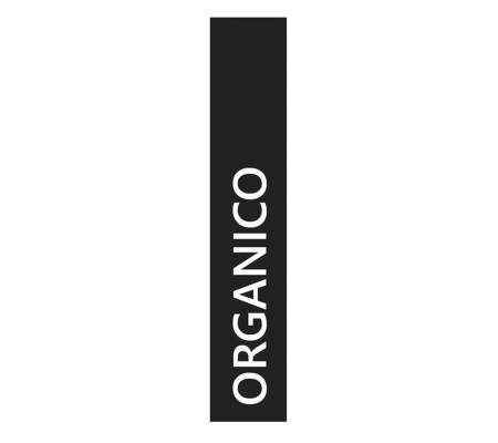 Etichetta adesiva raccolta differenziata con stampa ORGANICO 50 x 200 mm vinile bianco opaco Medial 711104 - 11382