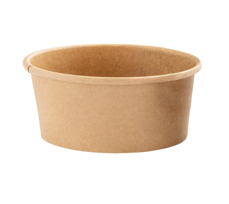 Bowl per zuppe monouso - 180 ml - cartoncino - avana - conf. 25 pezzi - Signor Bio - PBC103BIO25C - 8055715783818 - DMwebShop