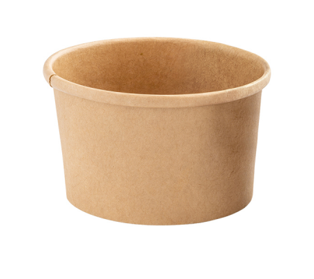 Bowl per zuppe monouso - 250 ml - cartoncino - avana - conf. 25 pezzi - Signor Bio - PBC104BIO25C - 8055715783825 - DMwebShop