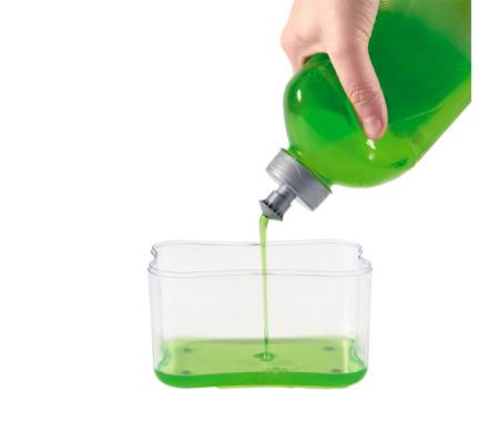Dispenser detersivo stoviglie ProntoPiatti - con spugna abrasiva - 350 ml - Perfetto - 29118
