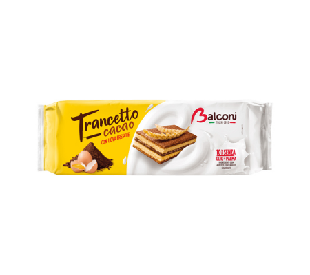 Trancetto cacao - 28 gr - conf. 10 pezzi - Balconi - BATRC - DMwebShop