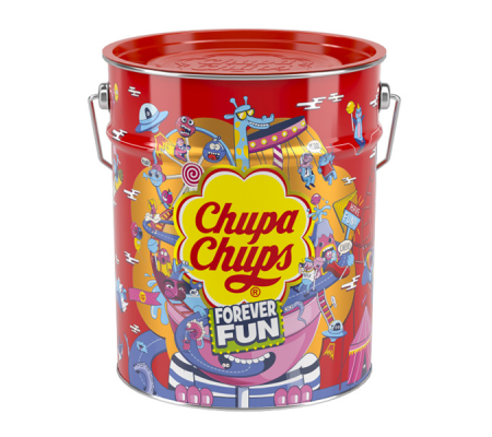 Chupa Chups - cofanetto latta -150 pezzi - 9300500 - DMwebShop