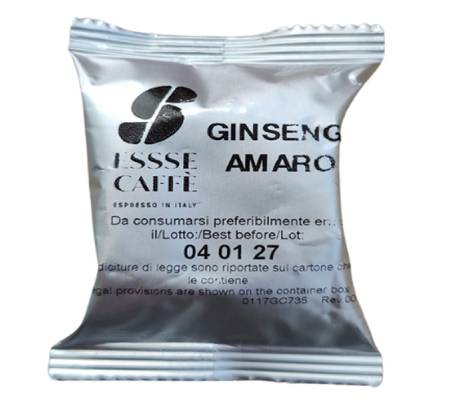 Capsula caffe' - Ginseng amaro - conf. 50 pezzi - Essse Caffe' - PF_2228 - PF2219 - DMwebShop