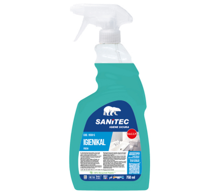 Detergente disincrostante Igienikal Fresh - 750 ml - Sanitec - 1930-S - 8032680391521 - DMwebShop