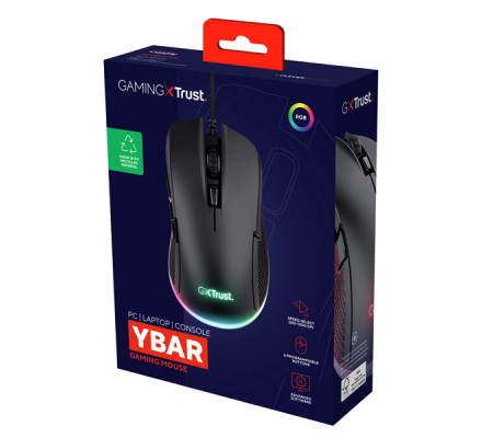 Mouse Gaming GXT 922 YBAR - Trust - 24729