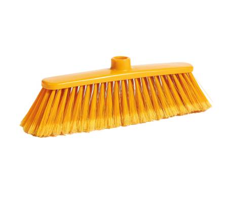 Scopa Alma - per interni - giallo - 33 x 7,5 x 11,5 cm - PPL-PVC - Perfetto - 27102 - 8052474271020 - DMwebShop