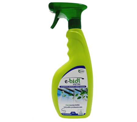 Detergente vetri e multiuso Ebiol - trigger 750 ml - Livrex - LX0250 - DMwebShop