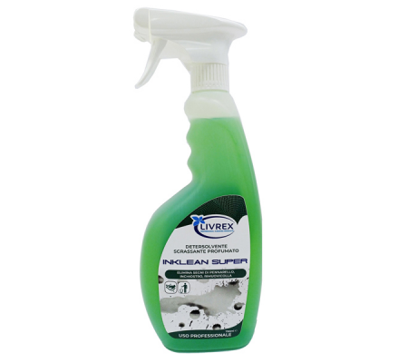Detergente sgrassatore Inklean Super - menta - 750 ml - Livrex - LX3061 - DMwebShop