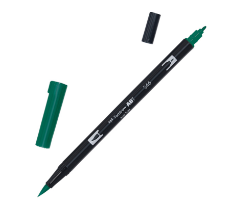 Pennarello Dual Brush 346 - sea green - Tombow - PABT-346 - 4901991901474 - DMwebShop