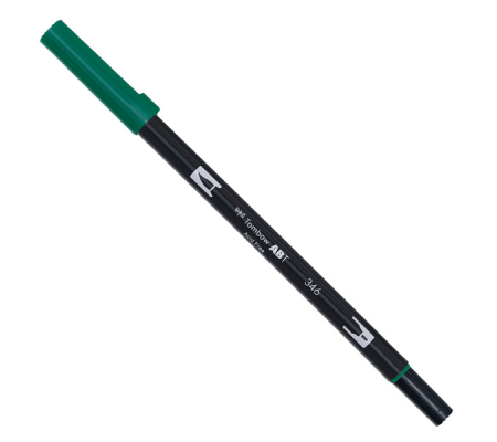 Pennarello Dual Brush 346 - sea green - Tombow - PABT-346