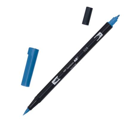 Pennarello Dual Brush 528 - navy blue - conf. 6 pezzi - Tombow - PABT-528 - 4901991901696 - DMwebShop