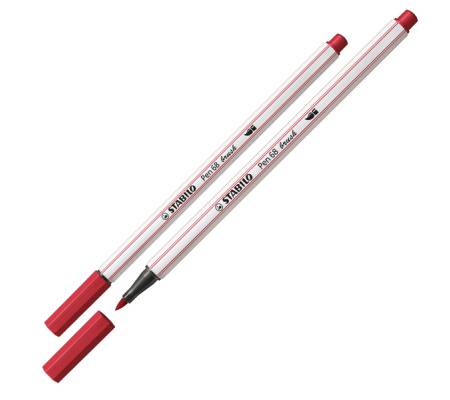 Pennarello Pen 68 Brush Arty Line 568/30 - colori assortiti - astuccio 30 pezzi - Stabilo - 568/30-21-20