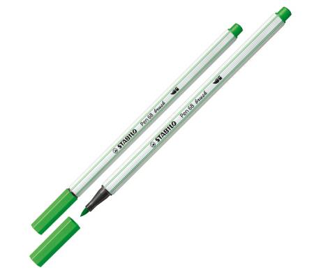 Pennarello Pen 68 Brush Arty Line 568/30 - colori assortiti - astuccio 30 pezzi - Stabilo - 568/30-21-20