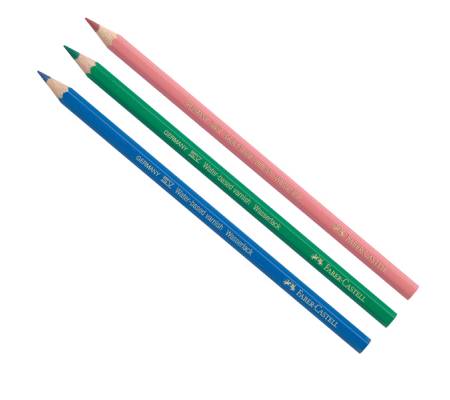 Matita colorata eco Il Castello + 3 bicolor - Ø mina 3 mm - colori assortiti - astuccio 12 pezzi - Faber Castell - 110312