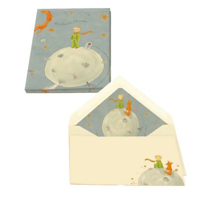 Biglietto + busta Piccolo Principe - 90 x 140 mm - conf. 5 pezzi - Kartos - 01420200 - 8009162373092A - DMwebShop