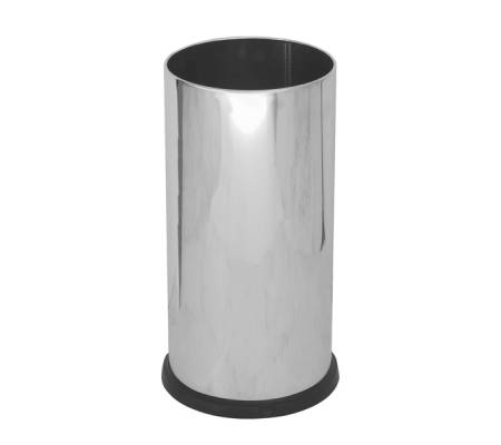 Portaombrelli Steel - con vaschetta interna - Ø 24 cm - H 49 cm - 22 lt - acciaio lucido - Stilcasa - 581/A - 8033630001385 - DMwebShop