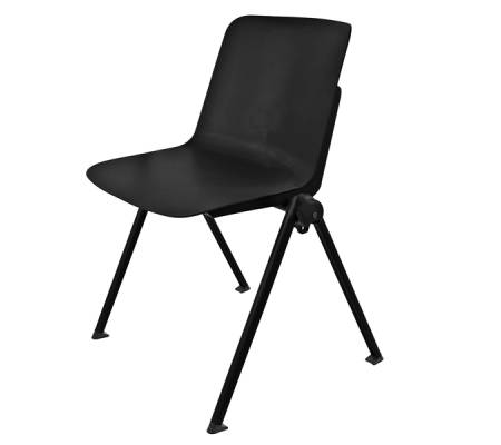 Seduta attesa Plus - senza braccioli - nero - conf. 2 pezzi - Unisit - PLVP NERO - 8059513461817 - DMwebShop