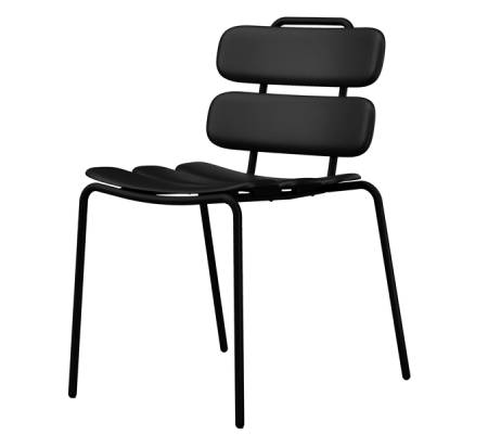 Seduta collettivita' Lemon - senza braccioli - nero - Unisit - LEM/nero - 8059513463064 - DMwebShop