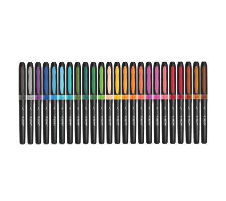 Pennarello Intensity Premium - colori assortiti - conf. 24 pezzi - 977892 Bic