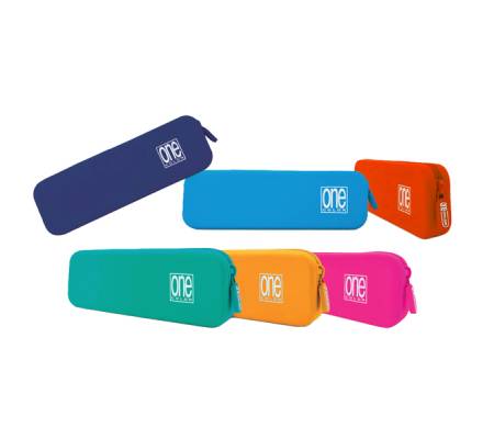 Astuccio One Spring slim - 20 x 6,5 x 3 cm - silicone - conf. 18 pezzi - Blasetti - 8438 - 8007758584389 - DMwebShop