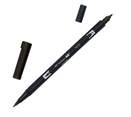 Pennarello Dual Brush N15 - nero - Tombow - PABT-N15 - 4901991902310 - DMwebShop