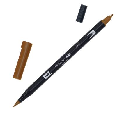 Pennarello Dual Brush N969 - chocolate - conf. 6 pezzi - Tombow - PABT-969 - 4901991902235 - DMwebShop