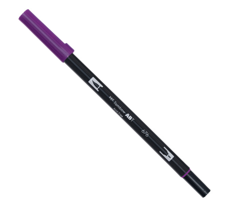 Pennarello Dual Brush 676 - royal purple - Tombow - PABT-676