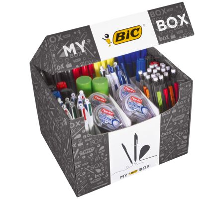 micron - Box - cancelleria assortita - expo 124 pezzi - 933953 - 3086129339532 - DMwebShop