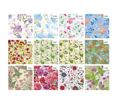Rotolo carta regalo Fiori - 2 x 0,70 mt - conf. 50 pezzi - Rex Sadoch - R33J1GET - 8006715029314A - DMwebShop