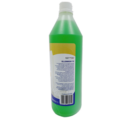 Detergente Ellewash 12 per piatti - 1L - limone - Livrex - LX4010