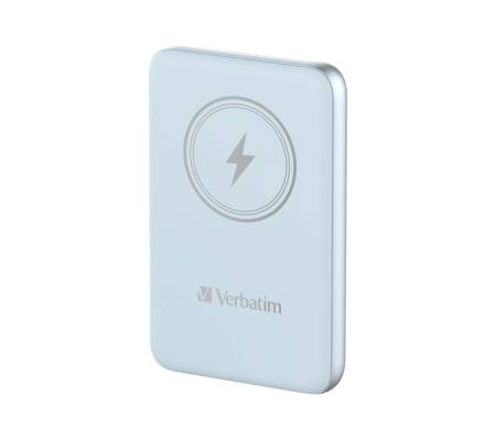 Power Bank Wireless Magnetico 10000 mAh - blu - Verbatim - 32247 - 23942322474 - DMwebShop
