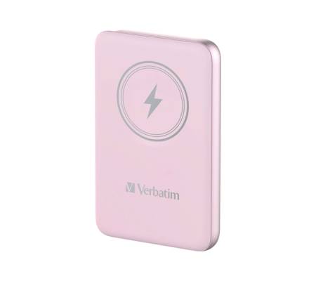 Power Bank Wireless Magnetico 10000 mAh - rosa - Verbatim - 32248 - 23942322481 - DMwebShop