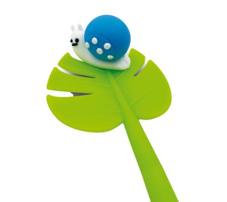 Penne a sfera Lucky Bug Flexi - con fusto flessibile - fantasie assortite - expo 30 pezzi - Lebez - 81497