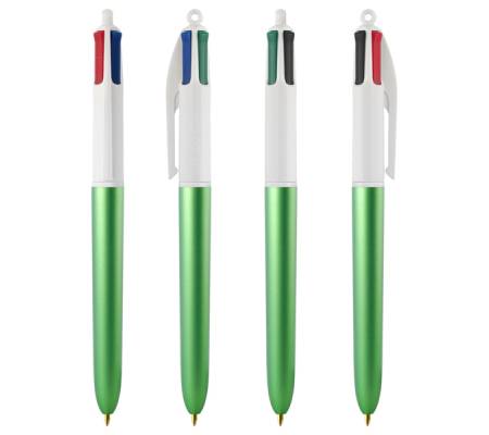 Penna sfera scatto multifunzione 4 Colors Glace' - punta 1 mm - colori assortiti - expo 40 pezzi - 520021 Bic