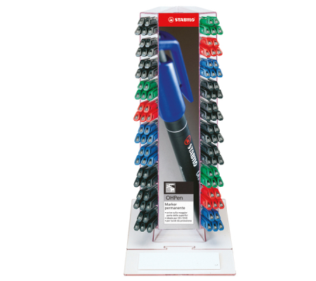 Penna OhPen - punte S-F-M - colori assortiti - expo 150 pezzi - Stabilo - IT841-2-3-150 - IT841-2-3/150 - 4006381425179 - DMwebShop