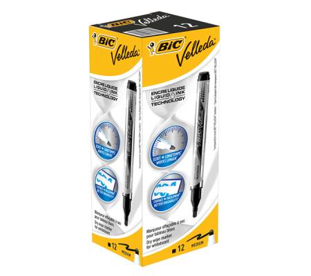 Marcatori Whiteboard Marker Velleda liquid Ink - punta tonda - 2,2 mm - 3086123304635 - DMwebShop - 1