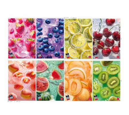 Maxiquaderno Fruit - A4 - 5 mm - 42 fogli - 80 gr - conf. 10 pezzi - Pigna - 02333735M - 8005235049291 - DMwebShop