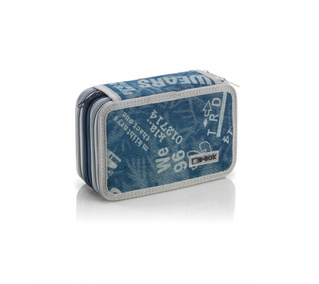 Astuccio 3 Zip - 13 x 20 x 7,5 cm - fantasie assortite - DMwebShop - 6