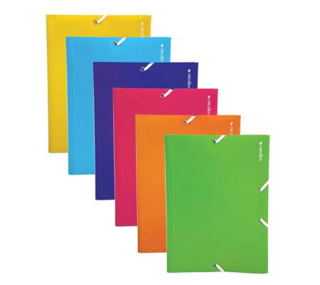 Cartella 3L - PPL 25 x 35 cm - A4 - colori assortiti - conf. 24 pezzi - Colorosa - 362201 - 8004428043436 - DMwebShop