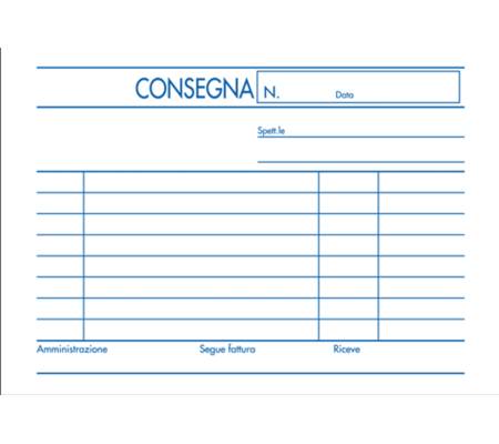 Blocco buoni consegna - copie autoricalcanti - Carta chimica - autoricalcante - Carta autocopiante - DMwebShop