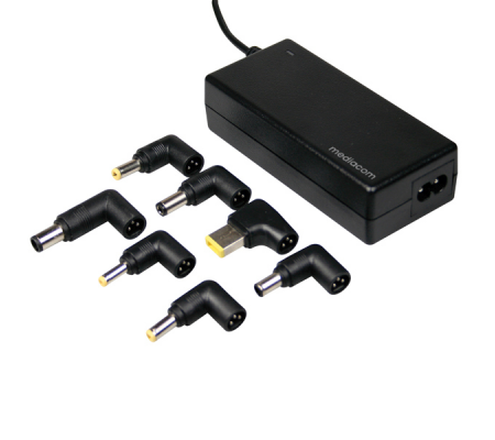 Caricabatterie Universale - per laptop - fino a 70 W - Mediacom - M-ACNBU70A - DMwebShop - 1