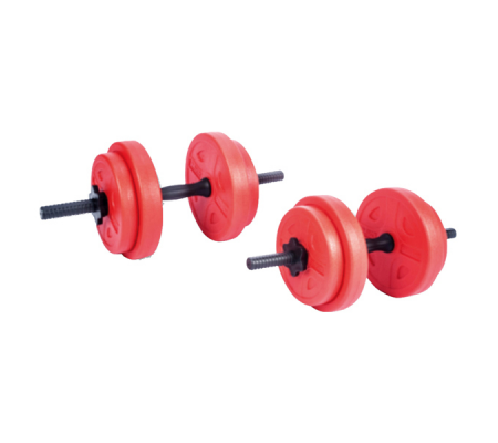 Set pesi con asta e manubri da 17 kg - Rovera - 637PV17 - DMwebShop - 1
