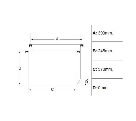 Cartella sospesa Avana - cassetto - interasse 39 cm - 8058983260487 - DMwebShop - 2