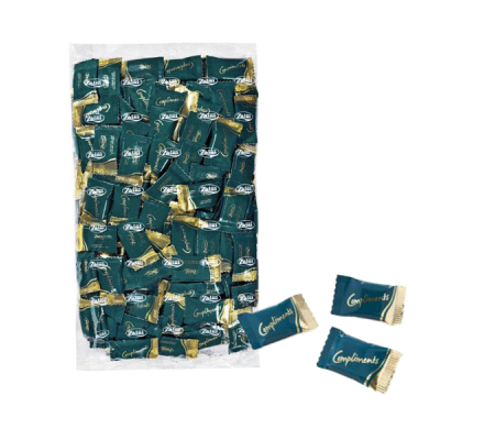 Cioccolatini Complimets - cioccolato al latte - busta 1 kg - Zaini - conf. 260 pezzi - My Sweet Life - ZACLA - DMwebShop
