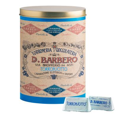 Gianduiotti - in scatola di metallo - torrone - 150 gr - Barbero - D. Barbero - METALGT - 280081394141710 - DMwebShop